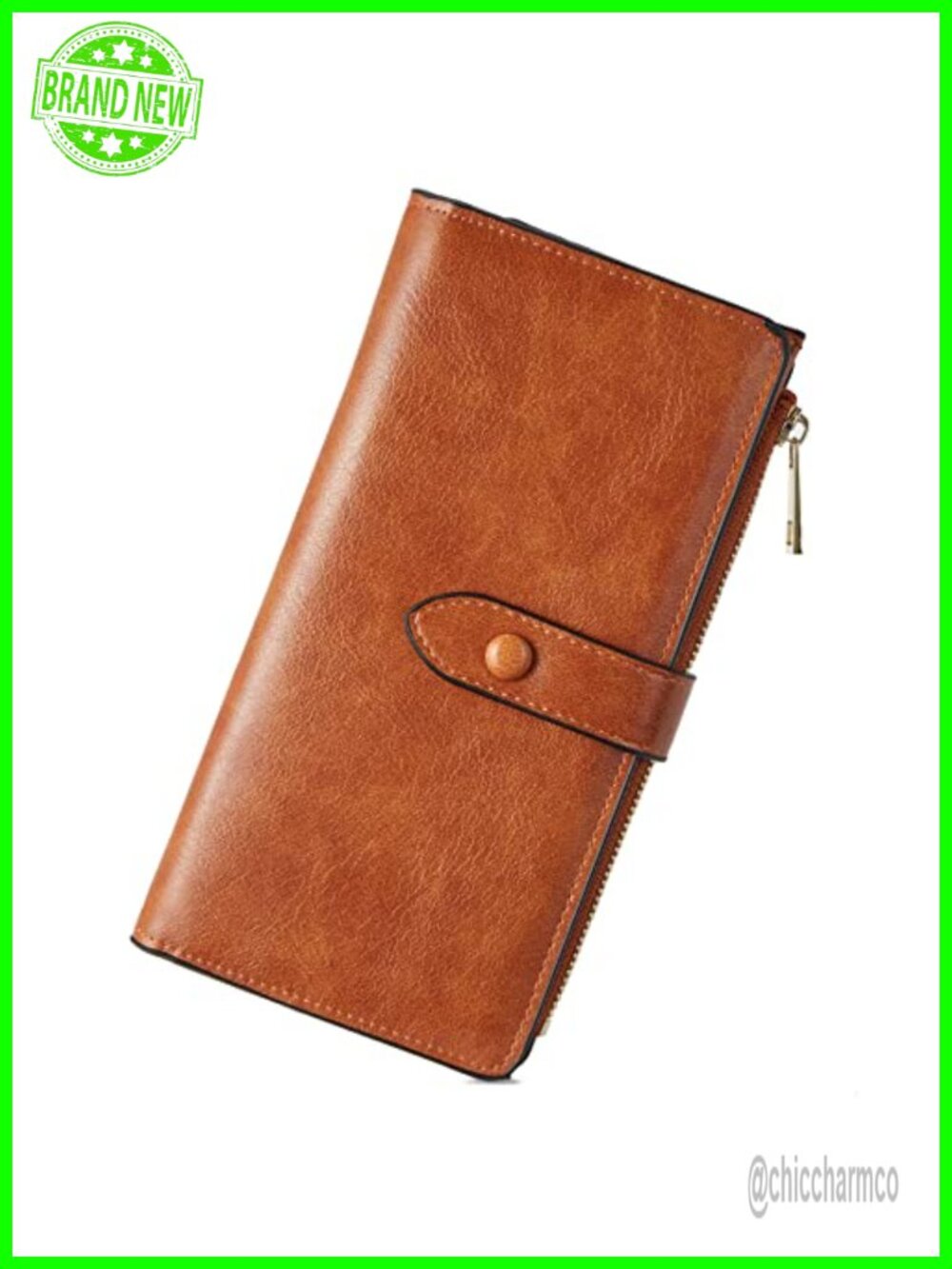 BOSTANTEN Vegan Leather RFID Wallet Large Capacity Card Holder
